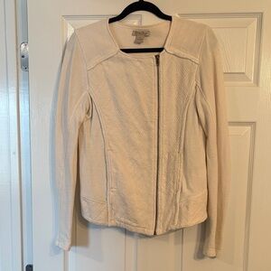 Lucky brand zipper cardigan